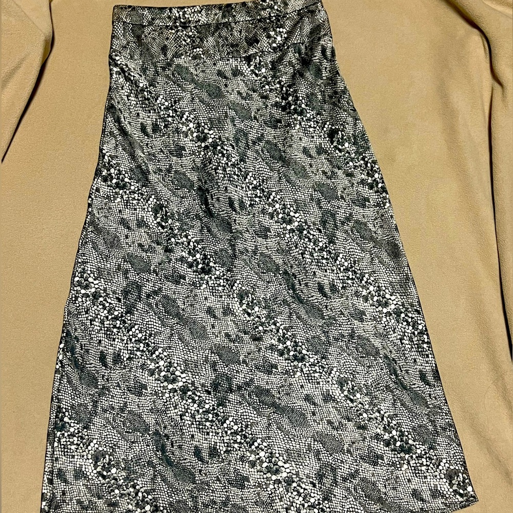 *Price Drop* Free People long snake print skirt.